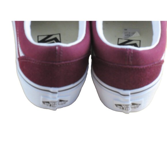 Vans Women's Old Skool Platform Port Royale True White Platform Shoes Size 8 NIB - Picture 5 of 7